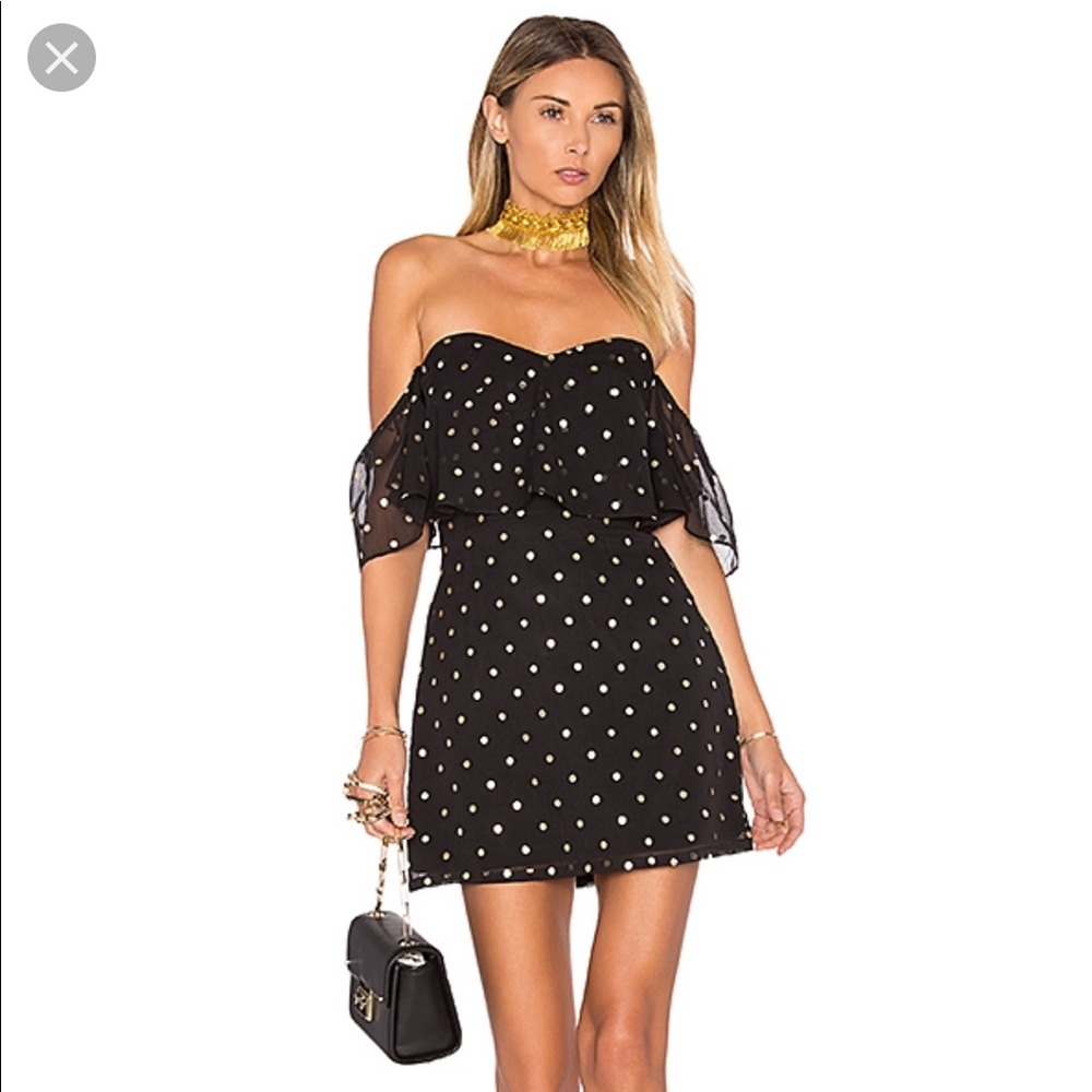 The Lush Polka Dot Dress by Lovers + Friends